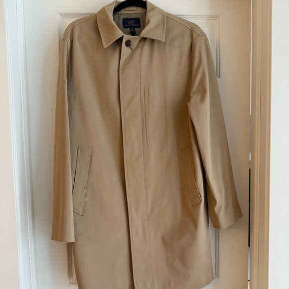 Brooks Brothers “346” Tan Trench Coat – Size 40S - Picture 1 of 6